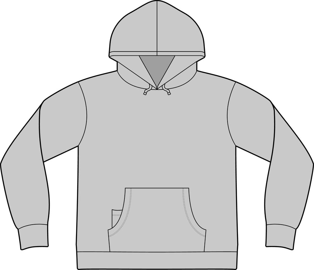 Fishing Hoodie – "Gil's Custom Rods, Santa Maria CA" Logo Pullover