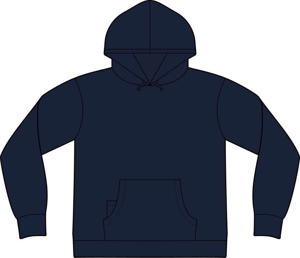 Fishing Hoodie – "Gil's Custom Rods, Santa Maria CA" Logo Pullover