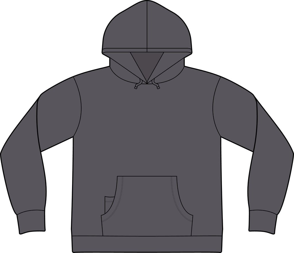 Fishing Hoodie – "Gil's Custom Rods, Santa Maria CA" Logo Pullover