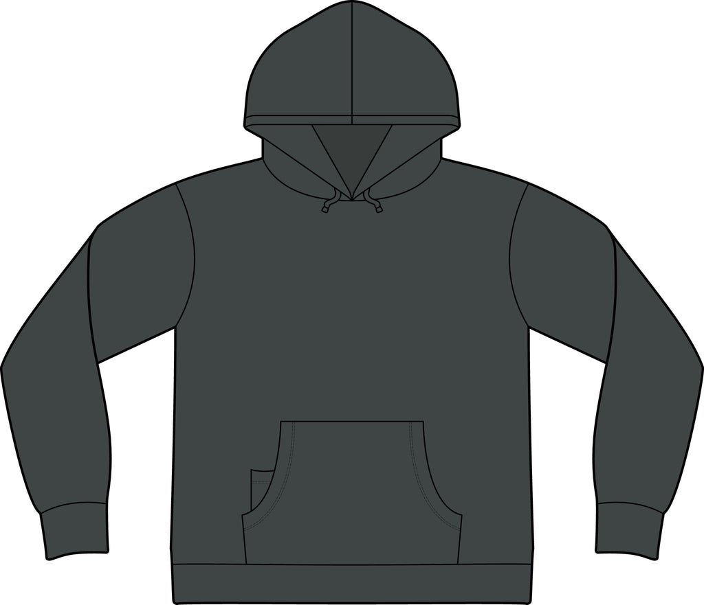 Fishing Hoodie – "Gil's Custom Rods, Santa Maria CA" Logo Pullover