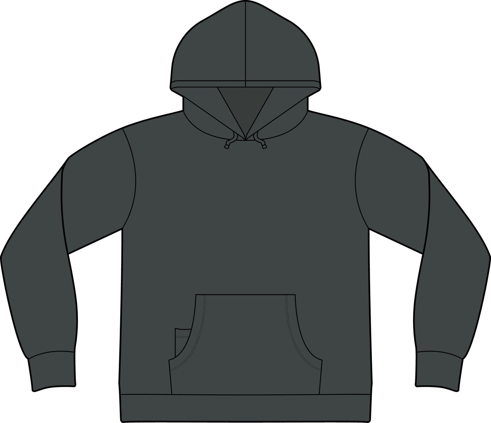 Fishing Hoodie – "Gil's Custom Rods, Santa Maria CA" Logo Pullover