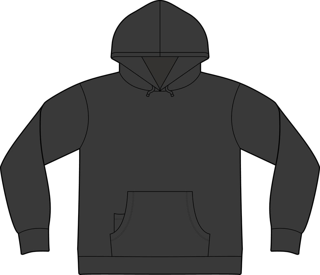Fishing Hoodie – "Gil's Custom Rods, Santa Maria CA" Logo Pullover