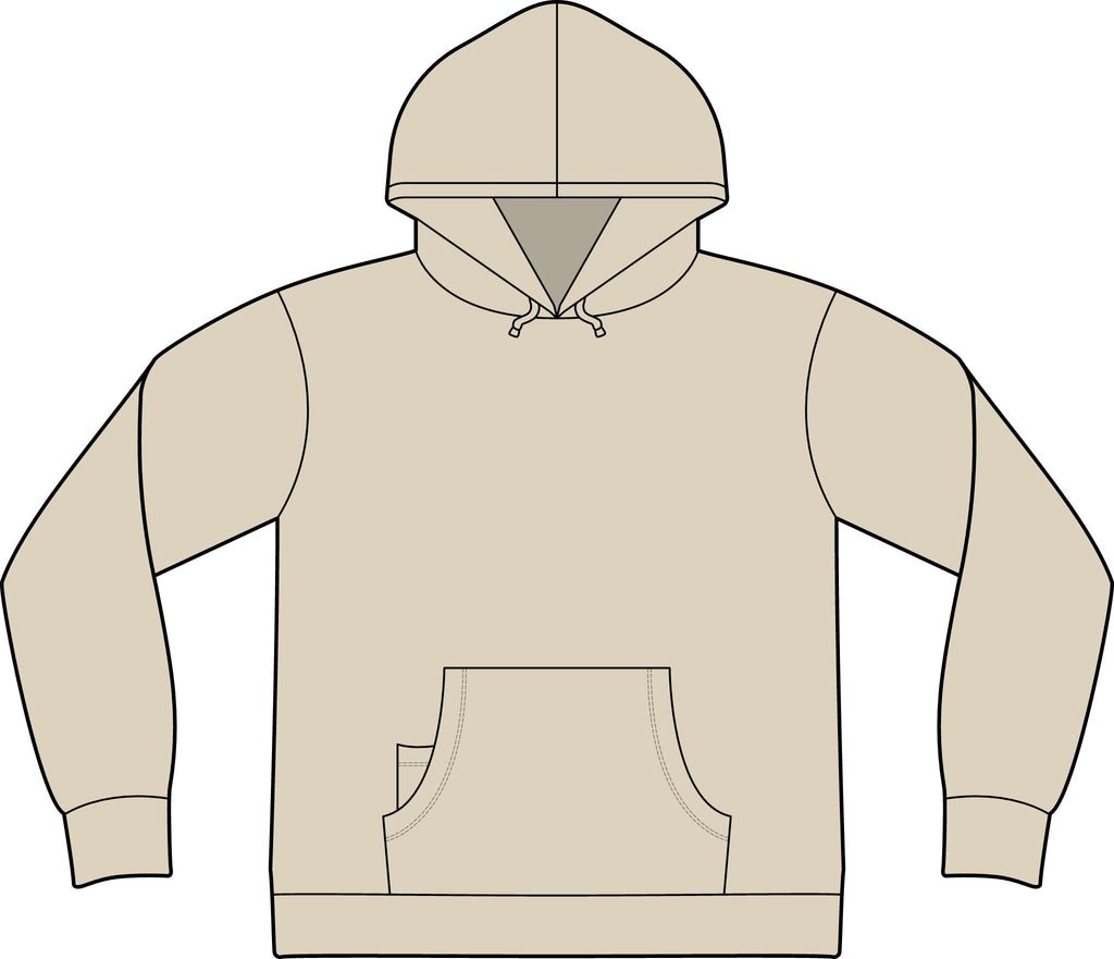 Fishing Hoodie – "Gil's Custom Rods, Santa Maria CA" Logo Pullover