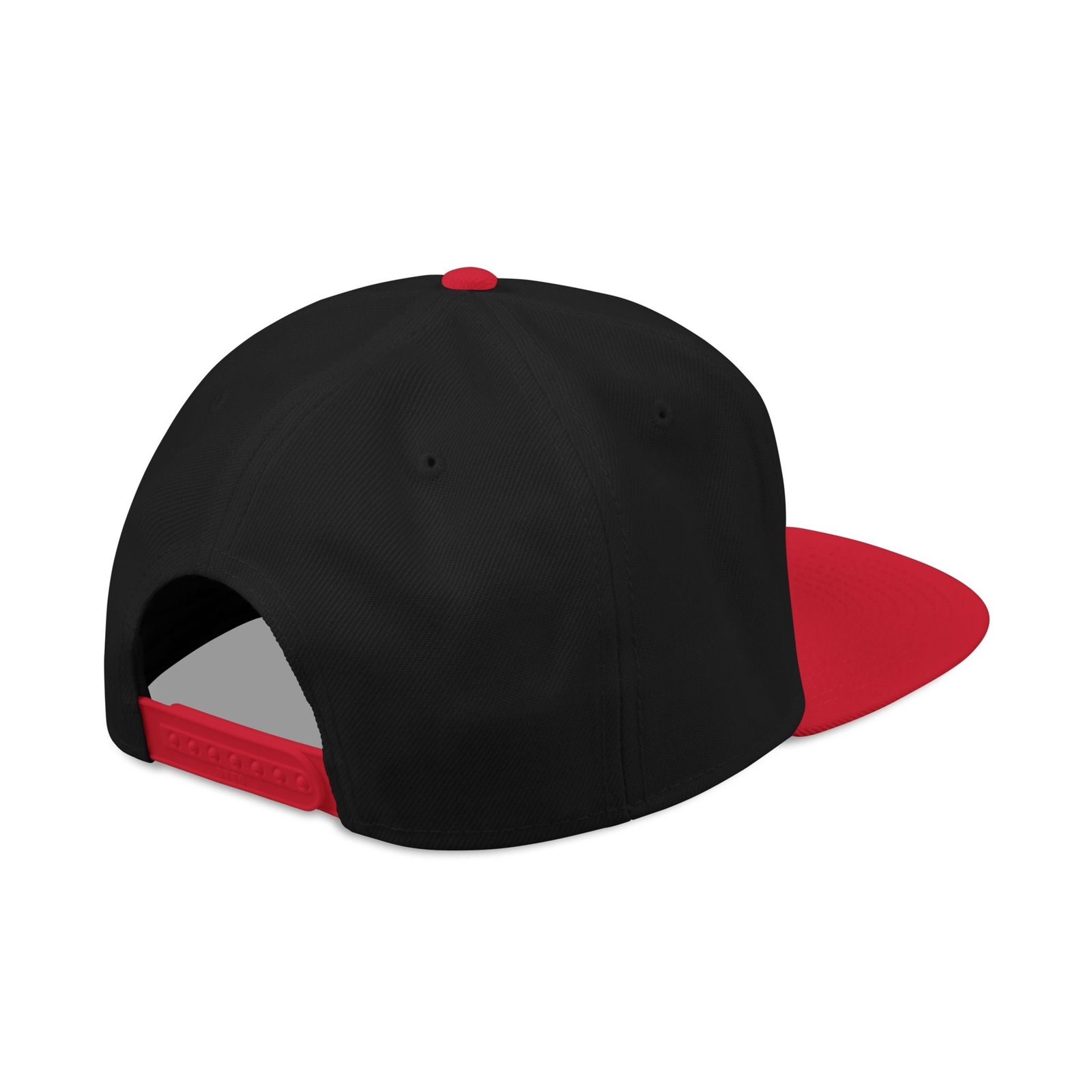 Embroidered Snapback Hat — Distressed Anchor Logo Cap