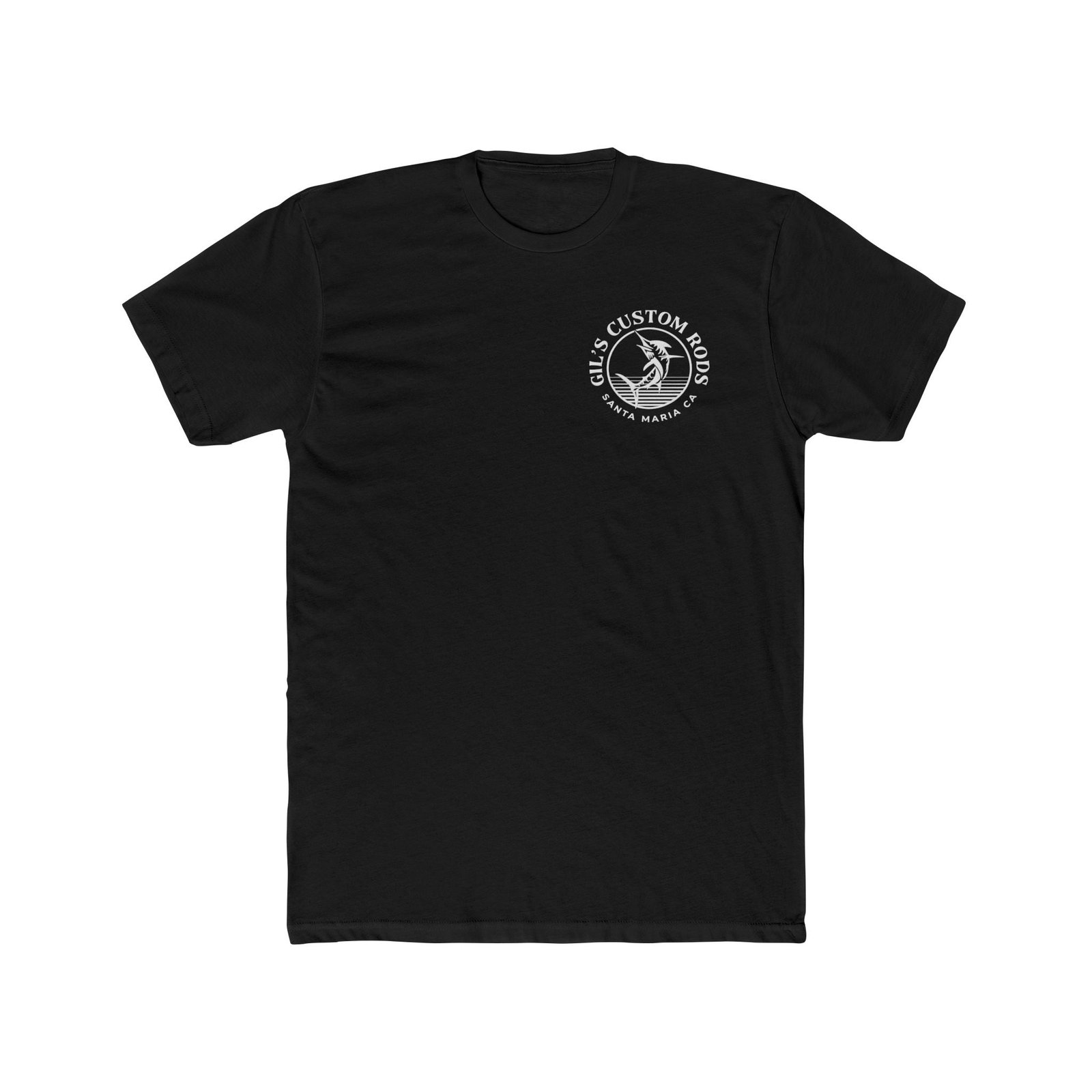 Fishing Shirt — "Gil's Custom Rods" Harbor Marlin Tee