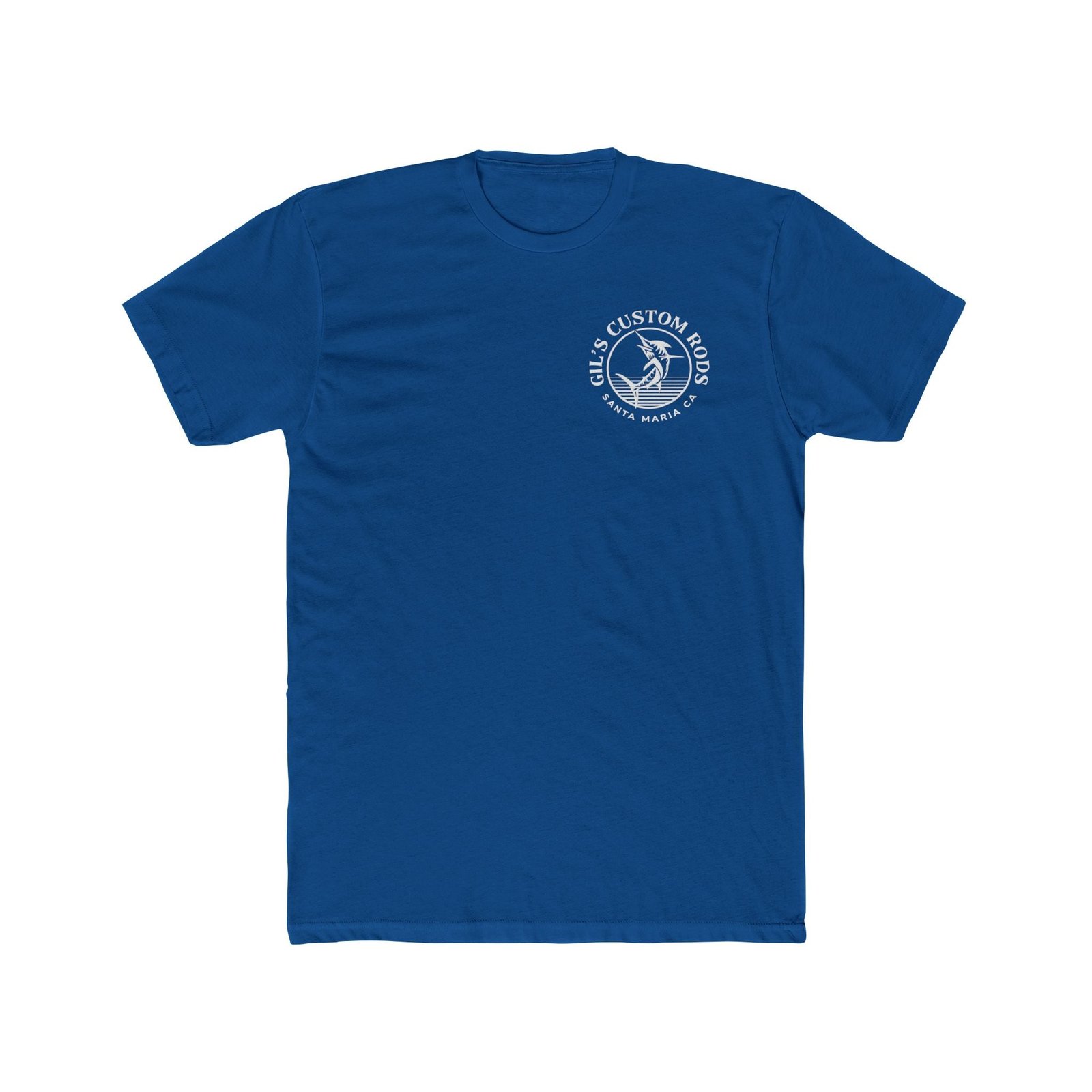 Fishing Shirt — "Gil's Custom Rods" Harbor Marlin Tee