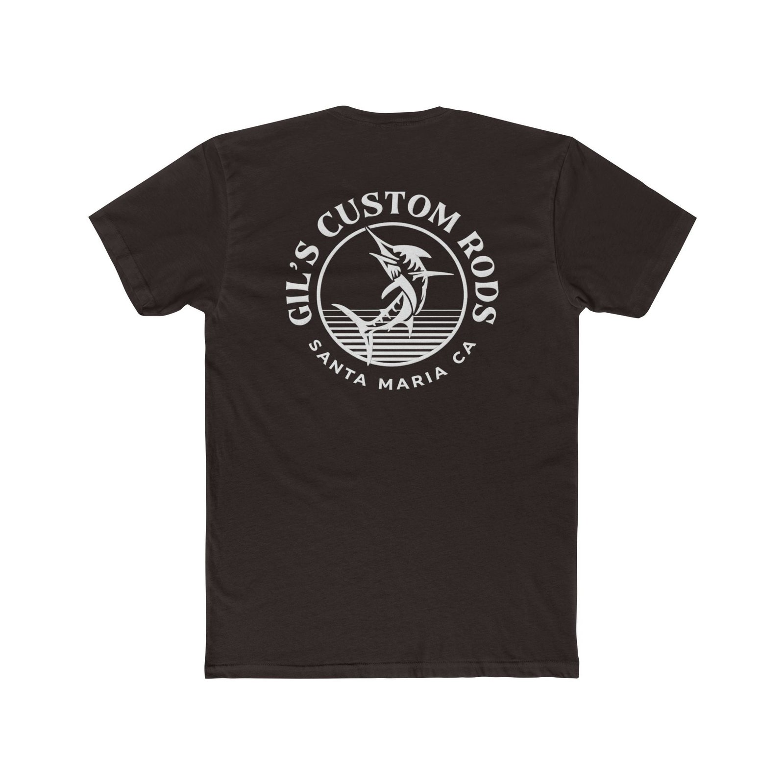 Fishing Shirt — "Gil's Custom Rods" Harbor Marlin Tee