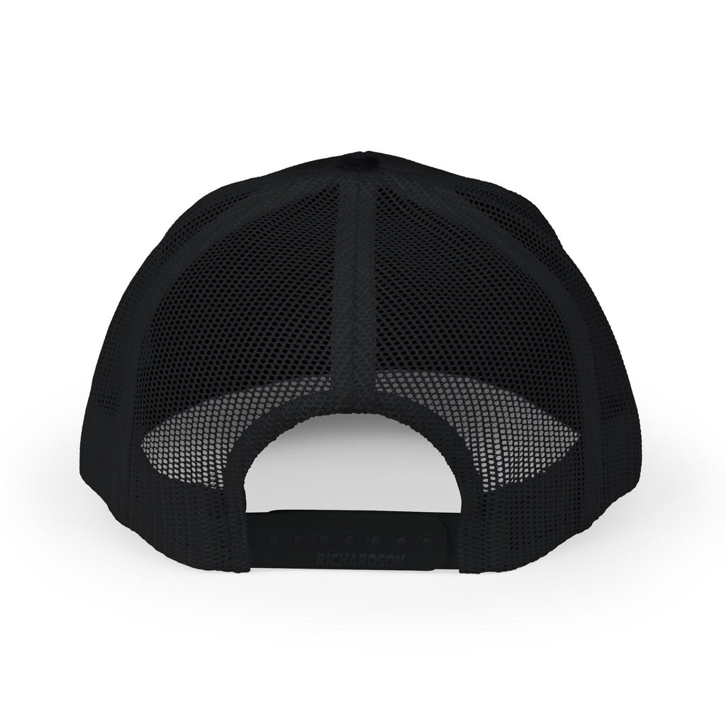 Trucker Cap – Fish Skeleton 'Monster' Embroidered Snapback